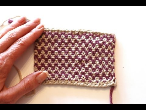 Knitting Help - Linen Stitch