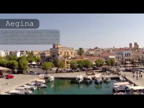 AEGINA - Αίγινα - Greece (aerial video)