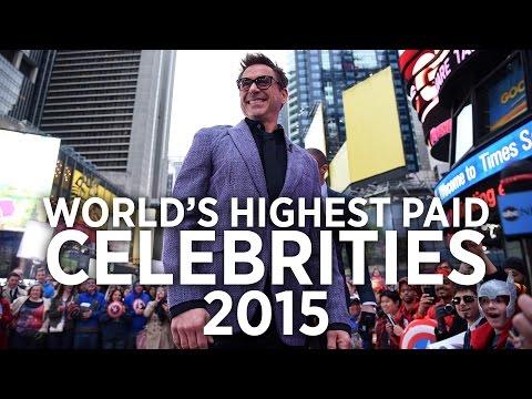 World’s Highest Paid Celebrities 2015