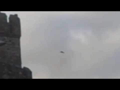 September 2015 - Is This A UFO Videoed Flying Over Caernarfon Castle Gwynedd, Wales, UK