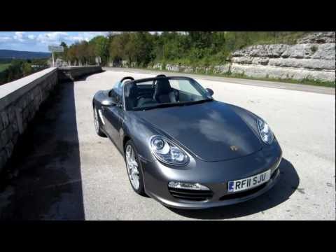 2011 Porsche 987 Boxster S in the Jura mountains