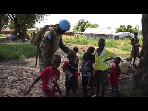 On patrol with peacekeepers in South Sudan