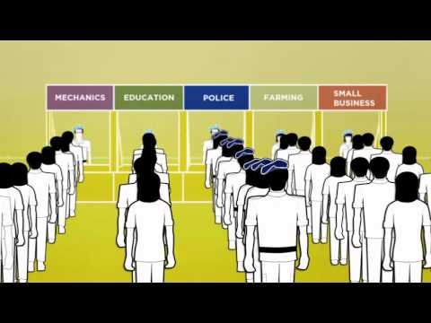 UN Peacekeeping animation - Security and rule of law in the field