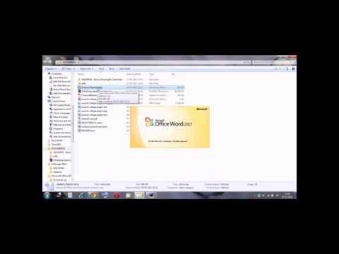 How to Convert 2007 Word File To 2003 Word Format(.docx to .doc)