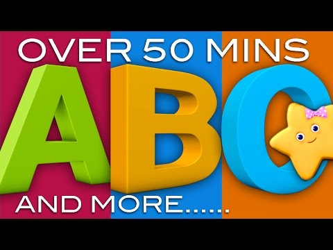 ABC Song | ABC Songs and More Nursery Rhymes! | 30 Videos | 51 Minutes Long | 3D Animations in HD