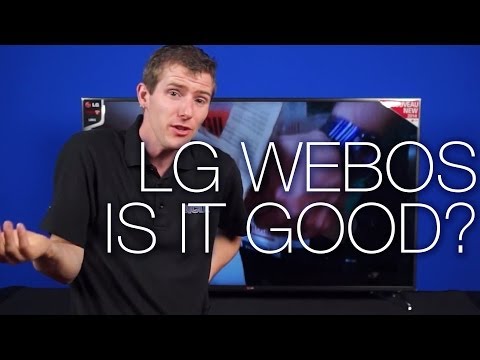 What is LG's WebOS Smart TV System?