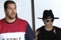 Lance Franklin and Jesinta Campbell arrive at Sydney Swans HQ on Wednesday.