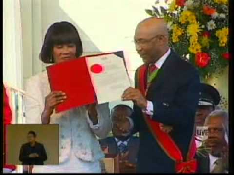 Portia Simpson-Miller Inaugural Address as Prime Minister of Jamaica 2012 Part 1 of 3