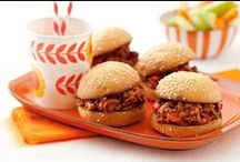 Sliders & mini food / Entertain with stylish finger food - the perfect size for popping in your mouth. / av taste.com.au