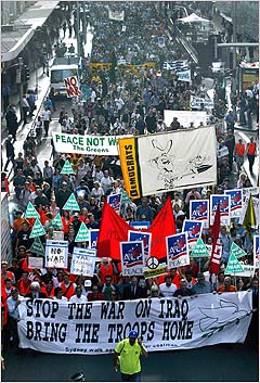 AUSTRALIA-IRAQ-PROTEST