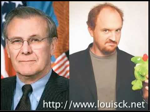 Louis C.K. Asks Donald Rumsfeld If He Is A Lizard