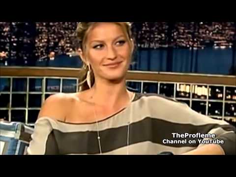 Gisele Bündchen teaches Portuguese to Conan O'Brien