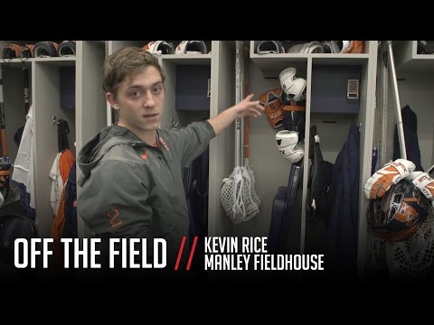 Syracuse Lacrosse Locker Room Tour with Kevin Rice