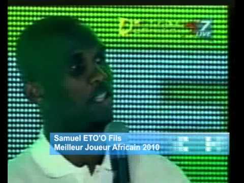 20 DECEMBRE 2010 :: GLO CAF AWARDS 2010 :: ALLOCUTION ISSA HAYATOU ET SAMUEL ETO'O