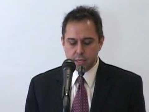 Jingozian addresses Libertarians at the World Trade Center