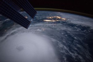 NASA Astronaut Scott Kelly captured this photo on Oct. 2, 2015 of Hurricane Joaquim, from the International Space Station and wrote on Twitter, "Early morning shot of Hurricane #‎Joaquin‬ from @space_station before reaching ‪#‎Bahamas‬. Hope all is safe. #‎YearInSpace‬."