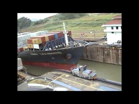 The Panama Canal one of the 7 wonders of the modern world.(Panama Kanalı)