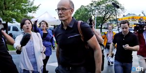 Dentist Walter Palmer, who allegedly shot protected Cecil the Lion in Zimbabwe, returns to work at his Bloomington, Minn. dental practice.