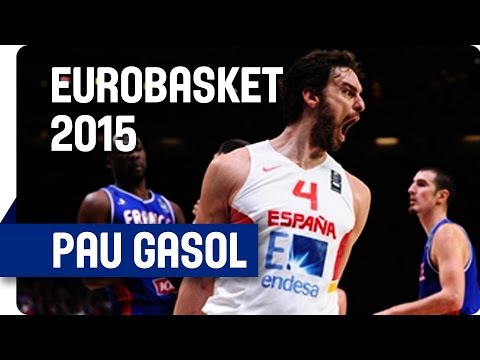 Pau Gasol (40 Points, 11 Rebounds, 3 Blocks) v France - EuroBasket 2015