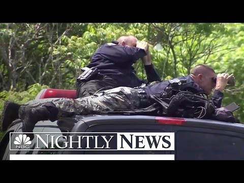 Prison Break: Police Swarm Small New York Town | NBC Nightly News