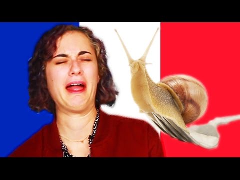 Americans Try Bizarre European Food