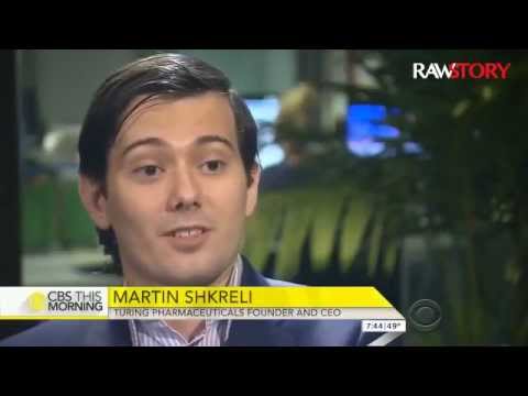 Turning Pharmaceuticals CEO Martin Shkreli speaks to CBS News