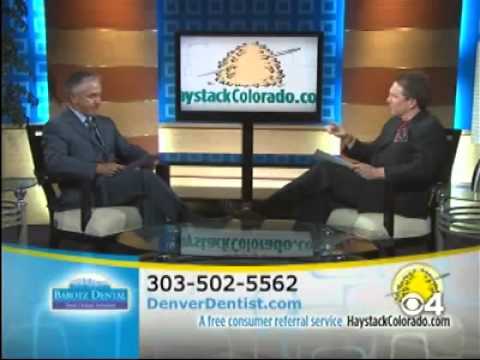 Denver CO Dentist Talks on Local News- "Haystack" About Deciding Between Dentures or Implants