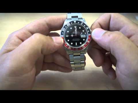 Rolex GMT Master 2 16710, 16713 How To Set Dual Time Zone BY GOLDWATCHCO