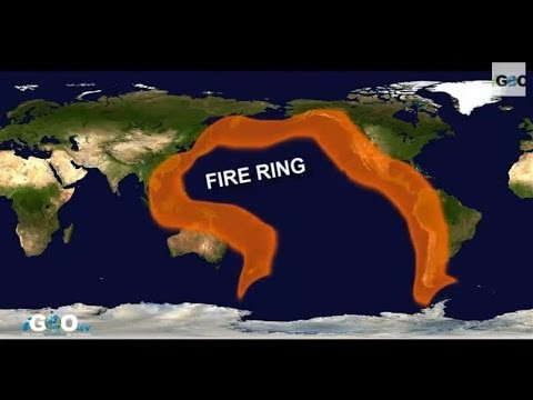 Ring of Fire, 452 Volcanoes Threatens The Pacific: Earthquakes, Tsunamis... [igeoNews]