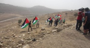 Peaceful march in Nabi Saleh