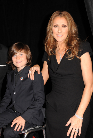 Celine Dion and sons