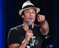 Ian Somerhalder attends day three of 2015 Wizard World Comic Con Chicago