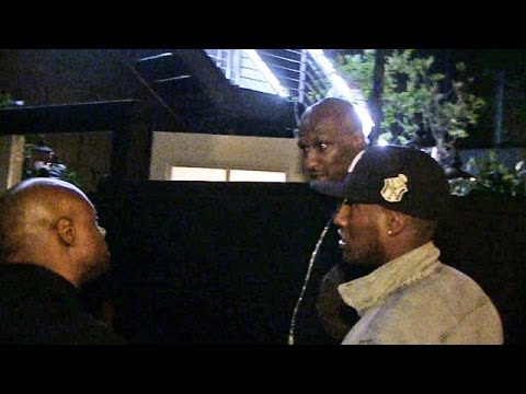 Lamar Odom -- Denied at the Club ... While French Montana and Khloe Kardashian Party Inside!