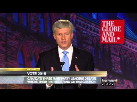 Stephen Harper on "old stock Canadians"