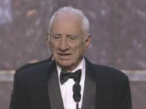 Elia Kazan receiving an Honorary Oscar®