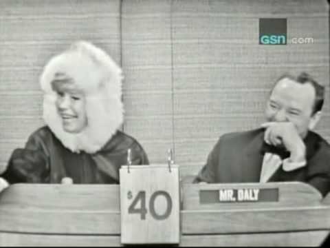 Carol Channing on "What's My Line?"