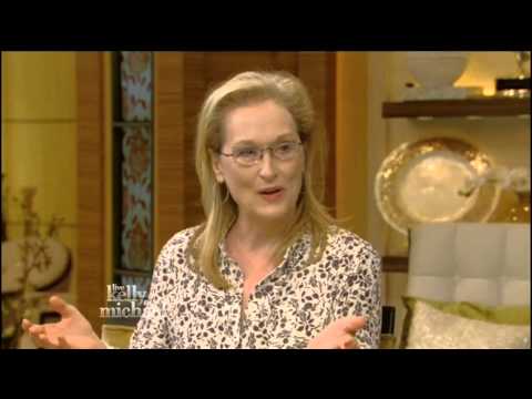 Meryl Streep on Live! with Kelly and Michael