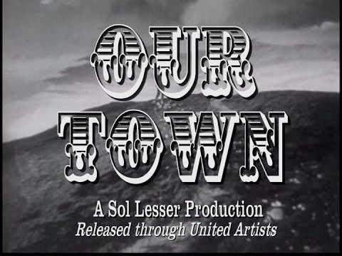 OUR TOWN 1940 Faux Trailer