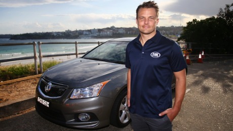 SYDNEY, AUSTRALIA - SEPTEMBER 29:  Star and Car with Foxtel MotoGP presenter Ben Way on September 29, 2015 in Sydney, Australia.  (Photo by Daniel Munoz/Fairfax Media)