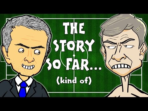 MONTAGE!!! Wenger vs Mourinho (Chelsea vs Arsenal Preview 2015 funny cartoon)