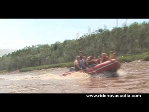 Tidal Bore Rafting Bay of Fundy