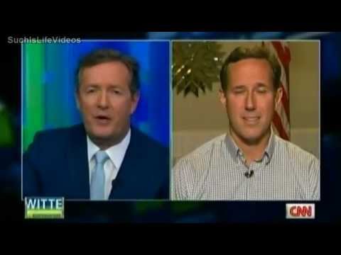 Piers Morgan Confronts Rick Santorum On His Bigotry