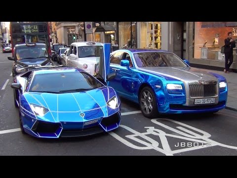 The Great Arab Supercar Invasion in London, Summer 2015