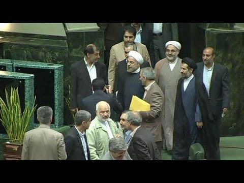 Iran's Rohani defends cabinet choices in parliament debate