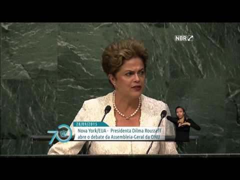 Dilma Rousseff destaca situação de refugiados em discurso de abertura da Assembleia-Geral da ONU