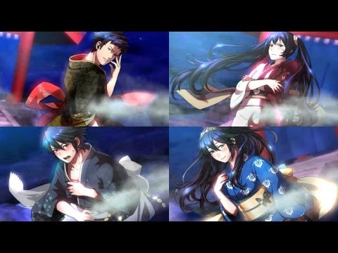 Fire Emblem Awakening - Hot-Spring Scramble Story & Yukata Scenes