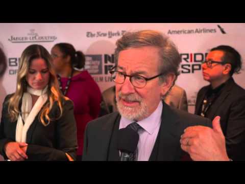 Bridge of Spies: Director Steven Spielberg Carpet Movie Premiere Interview