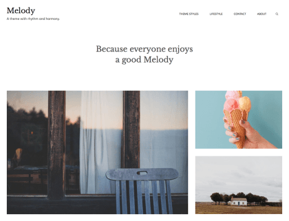 Melody WordPress Theme