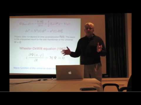 Andrei Linde: "The Nature of Time in Inflation and Quantum Cosmology", Part 1 of 5, FXQi 2011