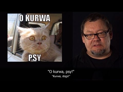 "Kurwa" w języku polskim. / "Kurwa" in Polish language